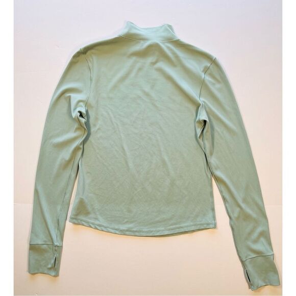 OFFLINE by Aerie Seamless Mock Neck Athleisure Long Sleeve Crop Top Size Medium - Picture 3 of 8